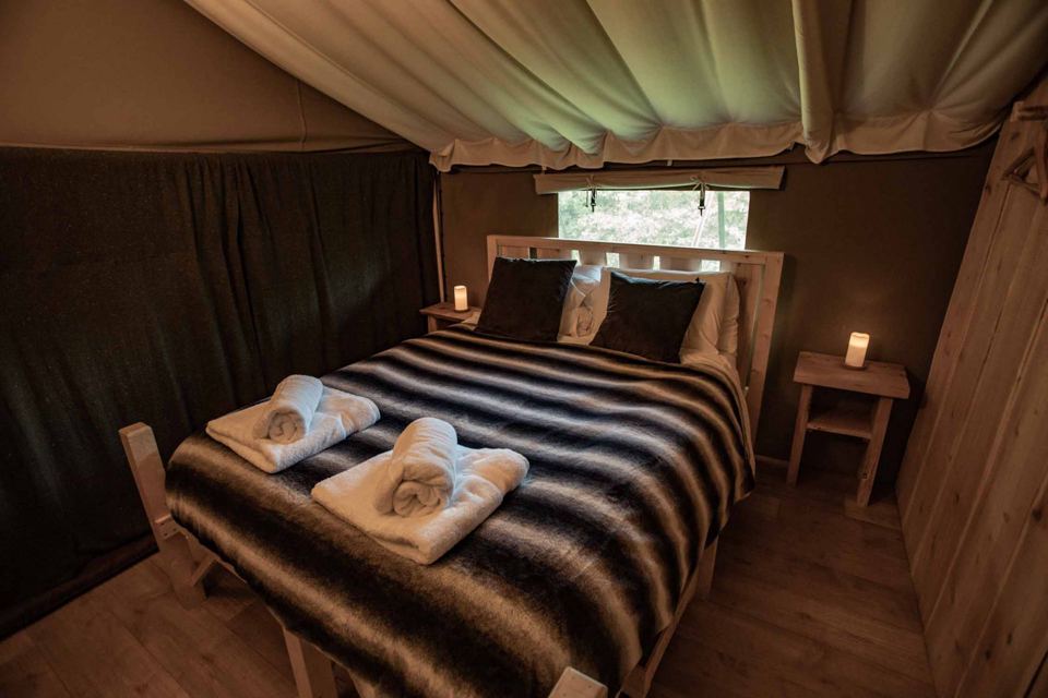 Double bedroom in the lodge