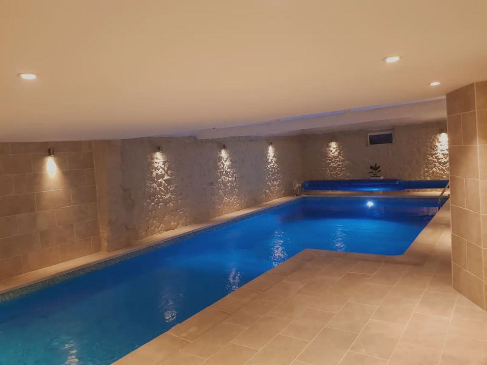 Heated indoor pool