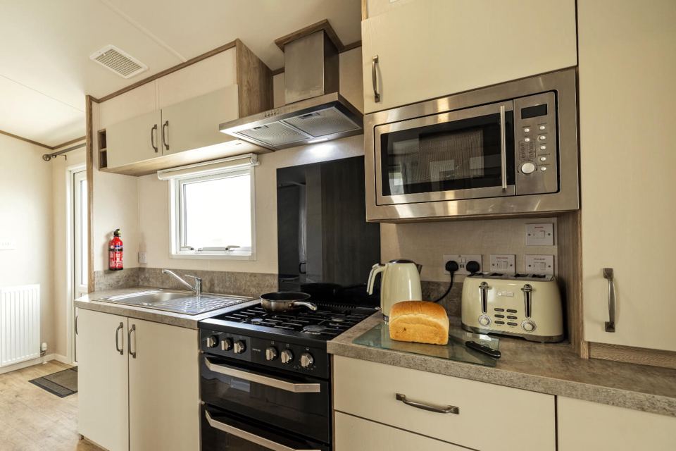 Caravan kitchen