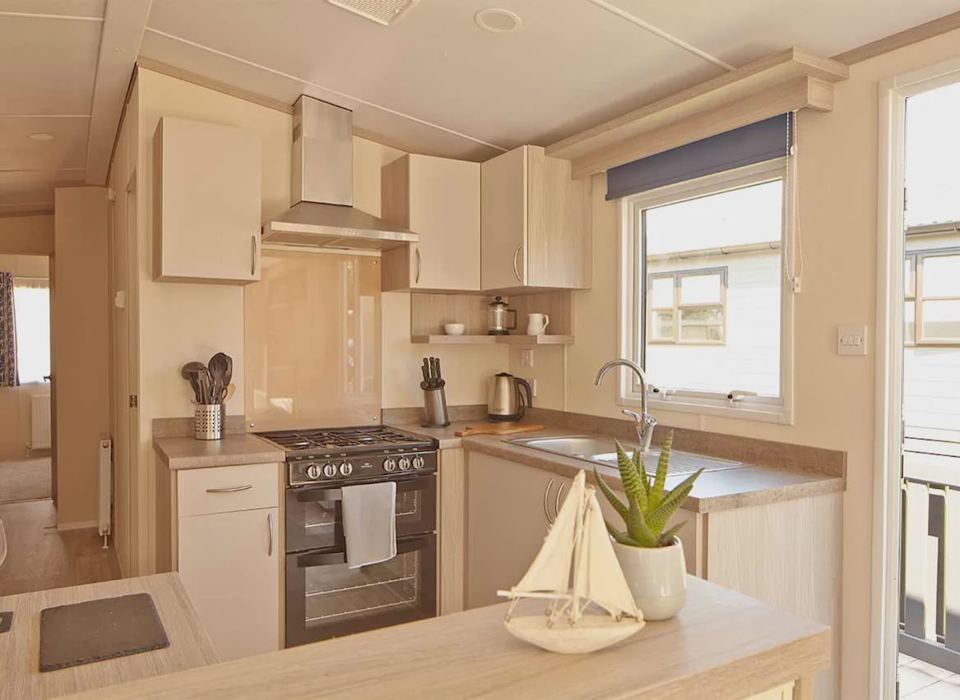 Caravan kitchen