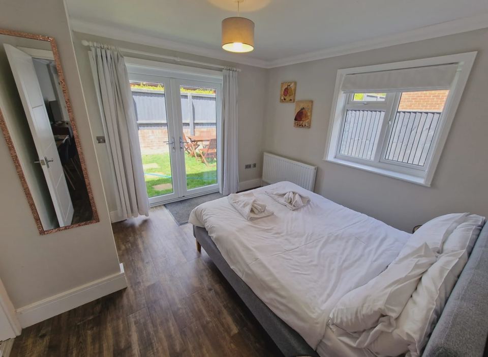 Double bedroom in a cottage