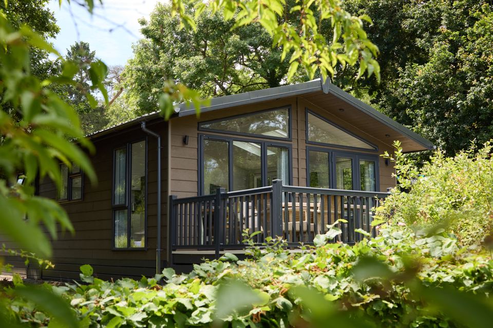 Lodge among the trees