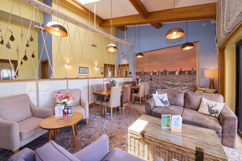 Clubhouse lounge and dining